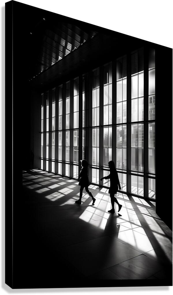 BW 3 Canvas Print