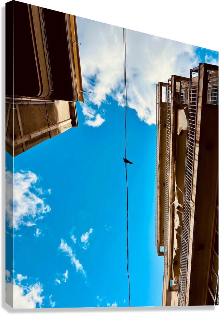 Look at the sky Italy Canvas Print