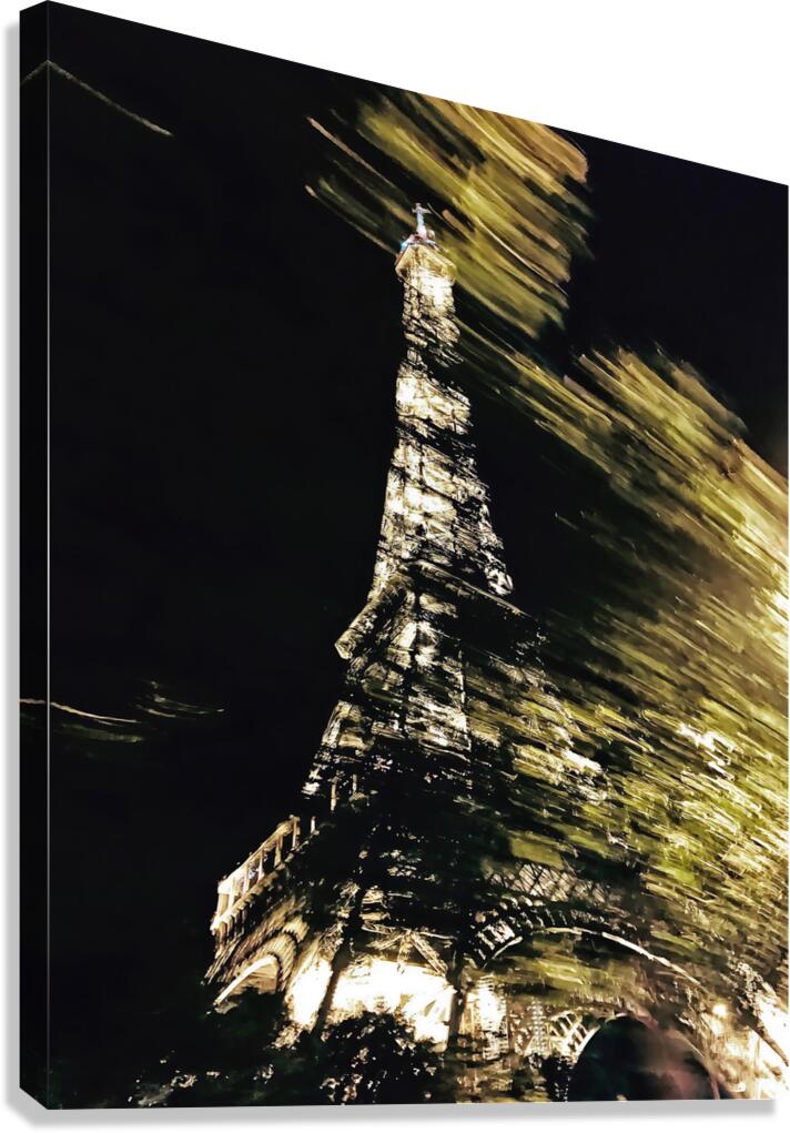 Paris in motion Canvas Print