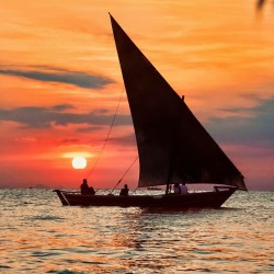 African Sunset Zanzibar