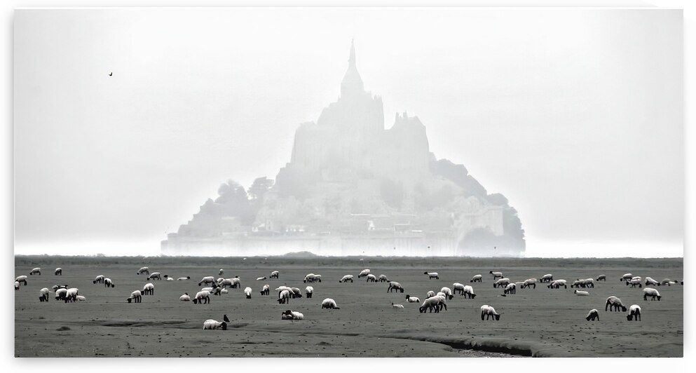 Mont Saint Michel France by Eddy Tales