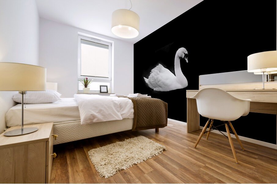 Lac des cygnes Mural print