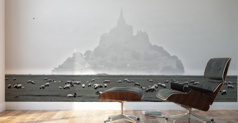 Mont Saint Michel France Wall Murals